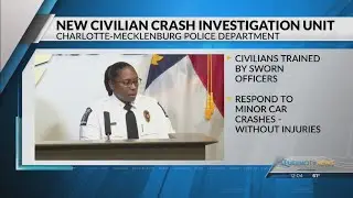 CMPD launching new Civilian Crash Investigation Unit