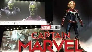 Captain Marvel Concept Art from SDCC 2017!! Will Avengers 4 be Secret Invasion? | Webhead