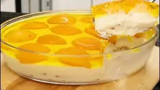 SOBREMESA CREMOSA DE PÊSSEGO I GELADO DE PESSÊGO