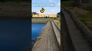 Beautifully constructed water pond of Ancient time #kingsbath