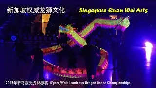 夜光龙比赛: 新加坡权威龙狮文化 | 2025年新马夜光龙锦标赛 @Our Tampines Hub