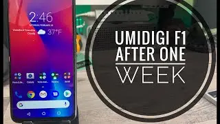 Umidigi F1 First Week Review. #UmidigiF1 #Budget #RP3
