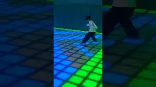 LED　floor　games#Jump　Grids　Interactive　Game #activate　games #sport　game #super　parkour