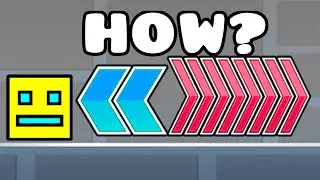 Как создавать пользовательские порталы скорости в Geometry Dash!