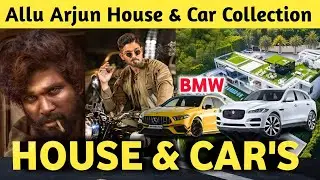 Allu Arjun House & Car Collection | Allu Arjun, Biography, Income, Networth, Movies, Family, Wife,