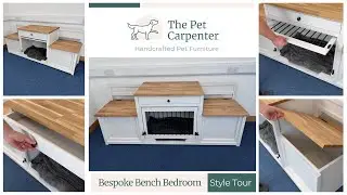 Bespoke Bench Dog Crate Furniture Design