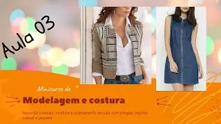 Aula 03 - minicurso de moldes e costura - vestido