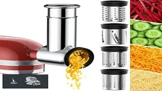 Stainless Steel Slicer Shredder Attachment for Kitchenaid Stand Mixer kitchen aid cheese