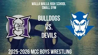 MCC Boys Wrestling - Walla Walla High School vs Hermiston High School 1/23/26