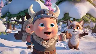 Fortnite Baby Viking Lost His Ice Shield | Nursery Rhymes for Kids & Baby Songs
