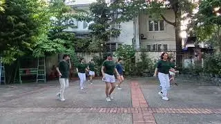 Hillbilly Disco - Line Dance (Ria Vos) High Improver Level -  Demo / L2D Myanmar
