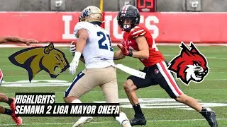 HIGHLIGHTS | Pumas Acatlán vs Linces UVM | Semana 2 Liga Mayor | ONEFA | 14 Grandes
