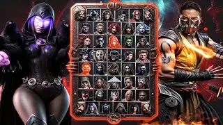 Mortal Kombat x Injustice 3 - Legacy Kollection Roster Concept (Fan-Made)