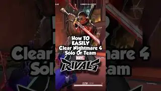 How To EASILY Clear Nightmare 4 In Marvel Rivals Zombies