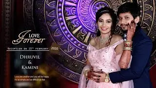 Dhruvil & Kamini Reception highlights by Parag Art Pansar  #dhrumini #receptionhighlights #highlight