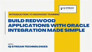 Introduction to Redwood Training: Build Redwood Applications with Oracle Integration Made Simple