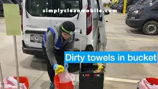 Simply Clean equipment for Amazon Climate Pledge Goal - Almost 0 emissions + waterless van cleaning