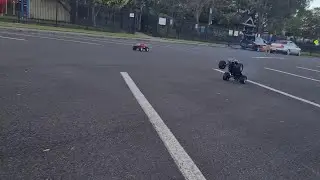 Нитро-монстры Traxxas Revo и HPI Savage.