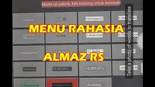 Ada Menu Rahasia di Head Unit Almaz RS