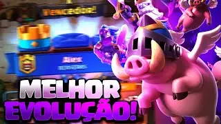 🐷IMBATÍVEL! A EVOLUÇÃO DOS PORCOS REAIS QUEBROU O CLASH ROYALE!