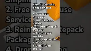China to Australia Shipping Agent Freight Forwarder Logistics
