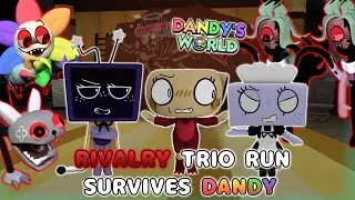 🌈RIVALRY trio run SURVIVES DANDY🌻 - Dandys world trios #19 🫧