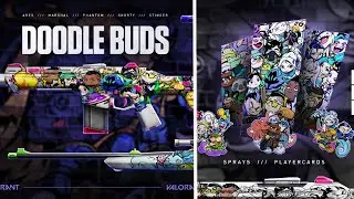 *NEW* 'Doodle Buds' Phantom ALL Variants IN-GAME Showcase!