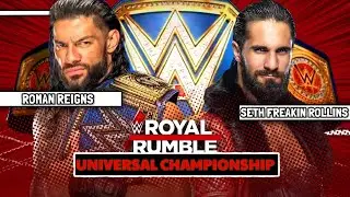 ROYAL RUMBLE 2022 CONFIRMED MATCH CARD PREDICTIONS V2