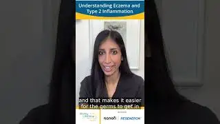 Understand the connection between type 2 inflammation and eczema! #eczema