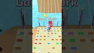 Bridge Race level 195 walkthrough solution|Gameplay||AloneGamestips|#shorts #BridgeRace #tags&nbsp;&nbsp;&nbsp;&nbsp;&nbsp;&nbsp;