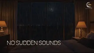 Soft Piano & Rain for Light Sleepers (Consistent, Gentle Sound)
