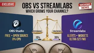 OBS Studio vs Streamlabs — Live Streaming Software Compared for Content Creators