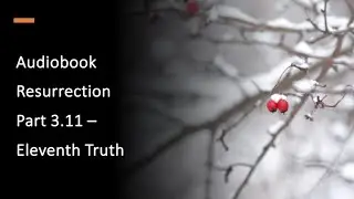 Part 3.11 - Resurrection Audiobook - Eleventh Truth - The Gate of Humanity