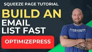 How to Create a High-Converting Squeeze Page in OptimizePress (Step-by-Step Tutorial + Example)