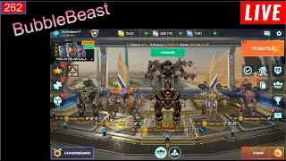 262  Almost 1K subcr. [KINC]  BubbleBeast Champion gameplay, running mix squad battles.
