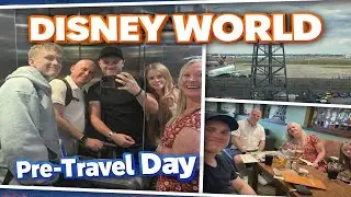 WALT DISNEY WORLD VLOG 🏰✈️ Pre-Travel Day, Premier Inn Terminal 4,  Heathrow
