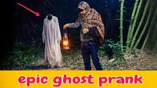 scary Ghost prank in public #ghost #funny