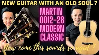 NEW GUITAR ARTIFICIALLY AGED - Martin 0012-28 MODERN CLASSIC @citymusicsg 