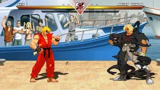 FIRE KEN vs AGENT VENOM - The most epic fight!