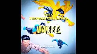 Top 5 strongest characters in invincible #edit #invincible