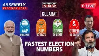 Gujarat Election Result 2022 | Here's What The Numbers Say? | BJP | AAP | Congress | Mirror Now Live
