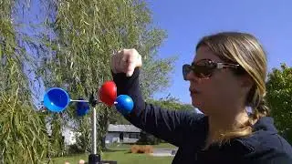 Measuring Wind with Anemometer and Wind Vanes