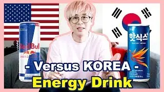 Versus Korea: Is Korean Energy Drink better? Lotte Hot6 #versuskorea #redbull #hot6