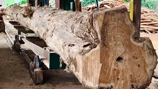 🌲Длинная тиковая древесина, материал JOGLO, распиленная на пилораме🌲