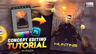 Ps Touch Creative Concept Photo Manipulation Tutorial // Ps Cc 2019  Editing // Background change.