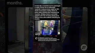 The $200 Underwater Treadmill Changing Rehab