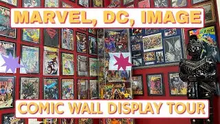 Marvel, DC, Image | Comic wall display Tour