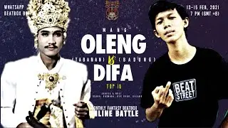 MANG OLENG vs DIFA | TOP 16 | MONTHLY FANTASY BEATBOX ONLINE BATTLE [FEB 2021]