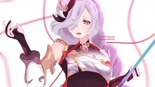 Shenhe Project 1 || Speedpaint - Genshin Impact