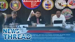 MMDA TO INSTALL WATER CATCHMENT SYSTEMS IN SOME AREAS OF METRO MANILA AS A SOLUTION TO FLOODING